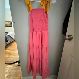 Pink dress